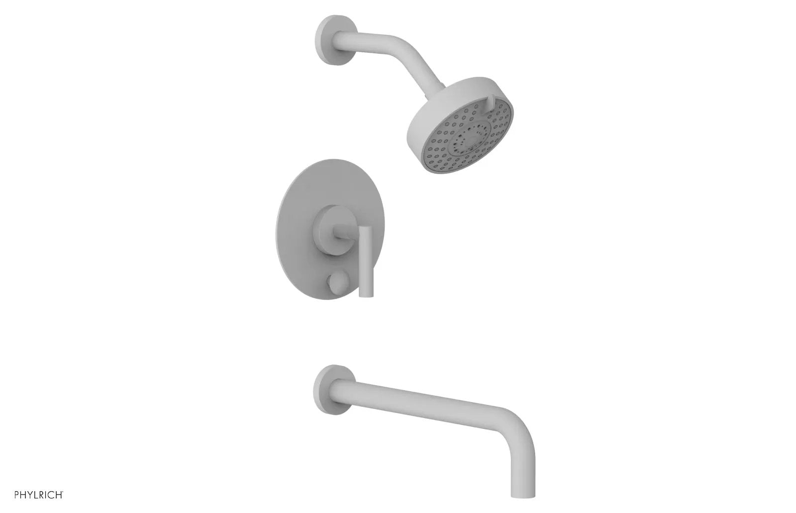 Phylrich TRANSITION Pressure Balance Tub & Shower Set 12" Spout - Lever Handle by Phylrich