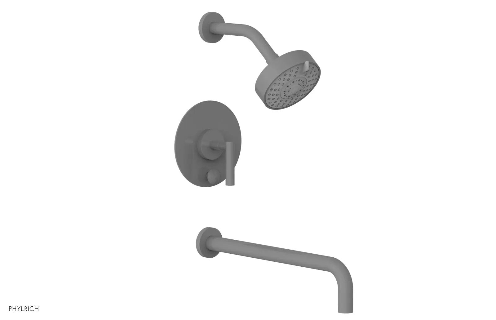 Phylrich TRANSITION Pressure Balance Tub & Shower Set 14" Spout - Lever Handle by Phylrich