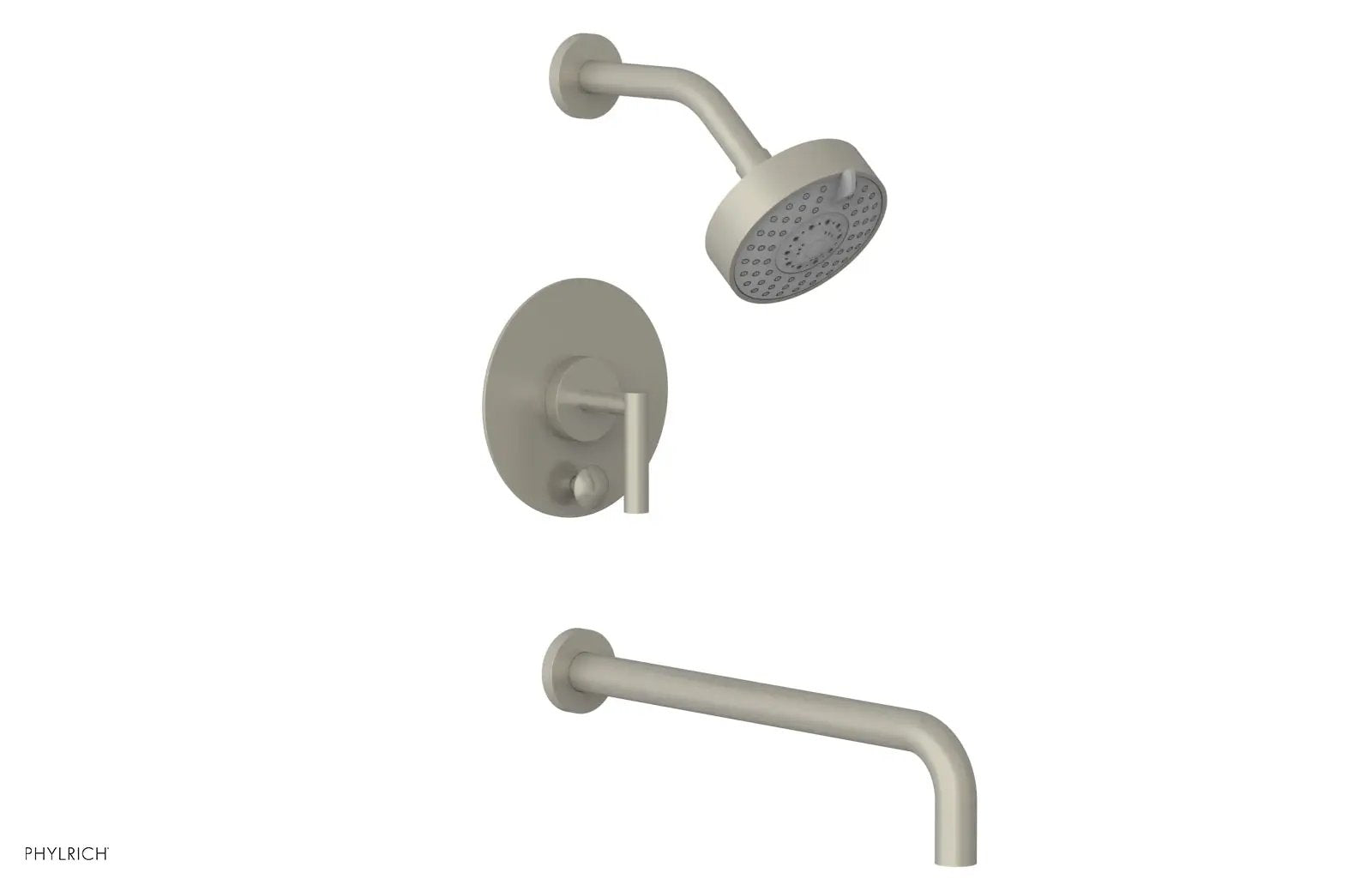 Phylrich TRANSITION Pressure Balance Tub & Shower Set 14" Spout - Lever Handle by Phylrich