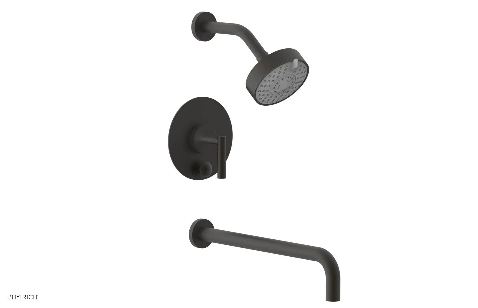 Phylrich TRANSITION Pressure Balance Tub & Shower Set 14" Spout - Lever Handle by Phylrich