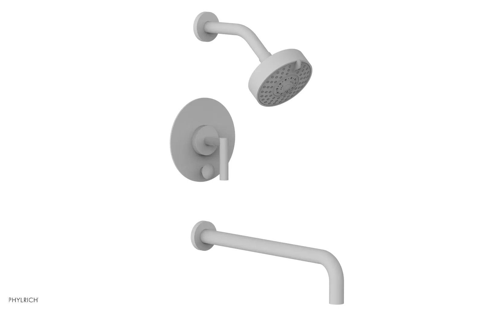 Phylrich TRANSITION Pressure Balance Tub & Shower Set 14" Spout - Lever Handle by Phylrich