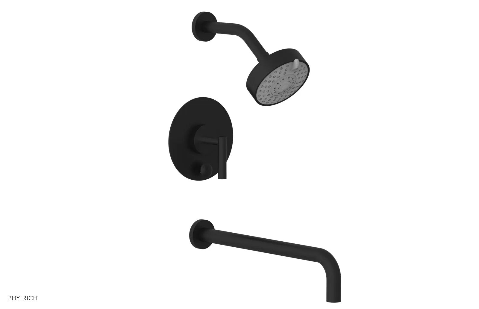 Phylrich TRANSITION Pressure Balance Tub & Shower Set 14" Spout - Lever Handle by Phylrich