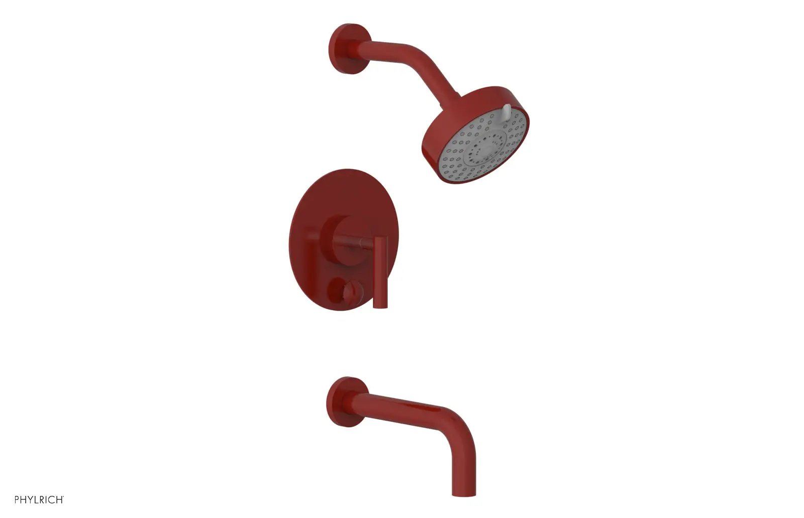 Phylrich TRANSITION Pressure Balance Tub & Shower Set 7 1/2" Spout - Lever Handle by Phylrich