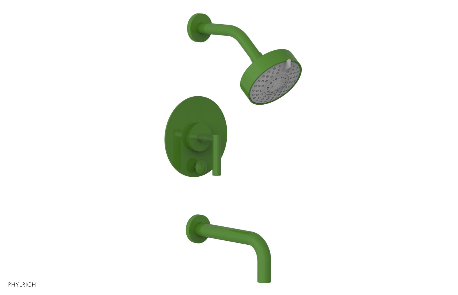 Phylrich TRANSITION Pressure Balance Tub & Shower Set 7 1/2" Spout - Lever Handle