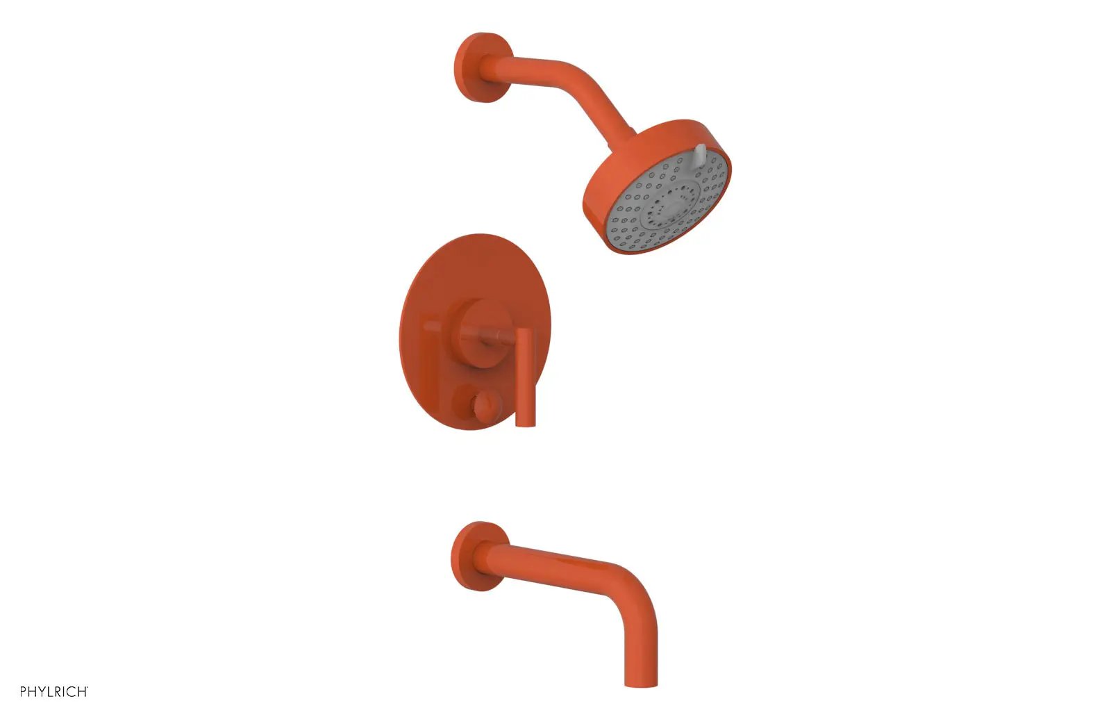 Phylrich TRANSITION Pressure Balance Tub & Shower Set 7 1/2" Spout - Lever Handle by Phylrich