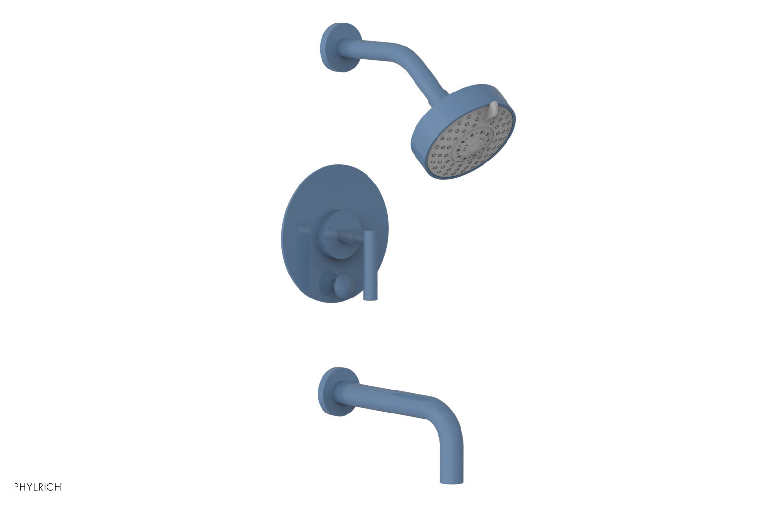 Phylrich TRANSITION Pressure Balance Tub & Shower Set 7 1/2" Spout - Lever Handle