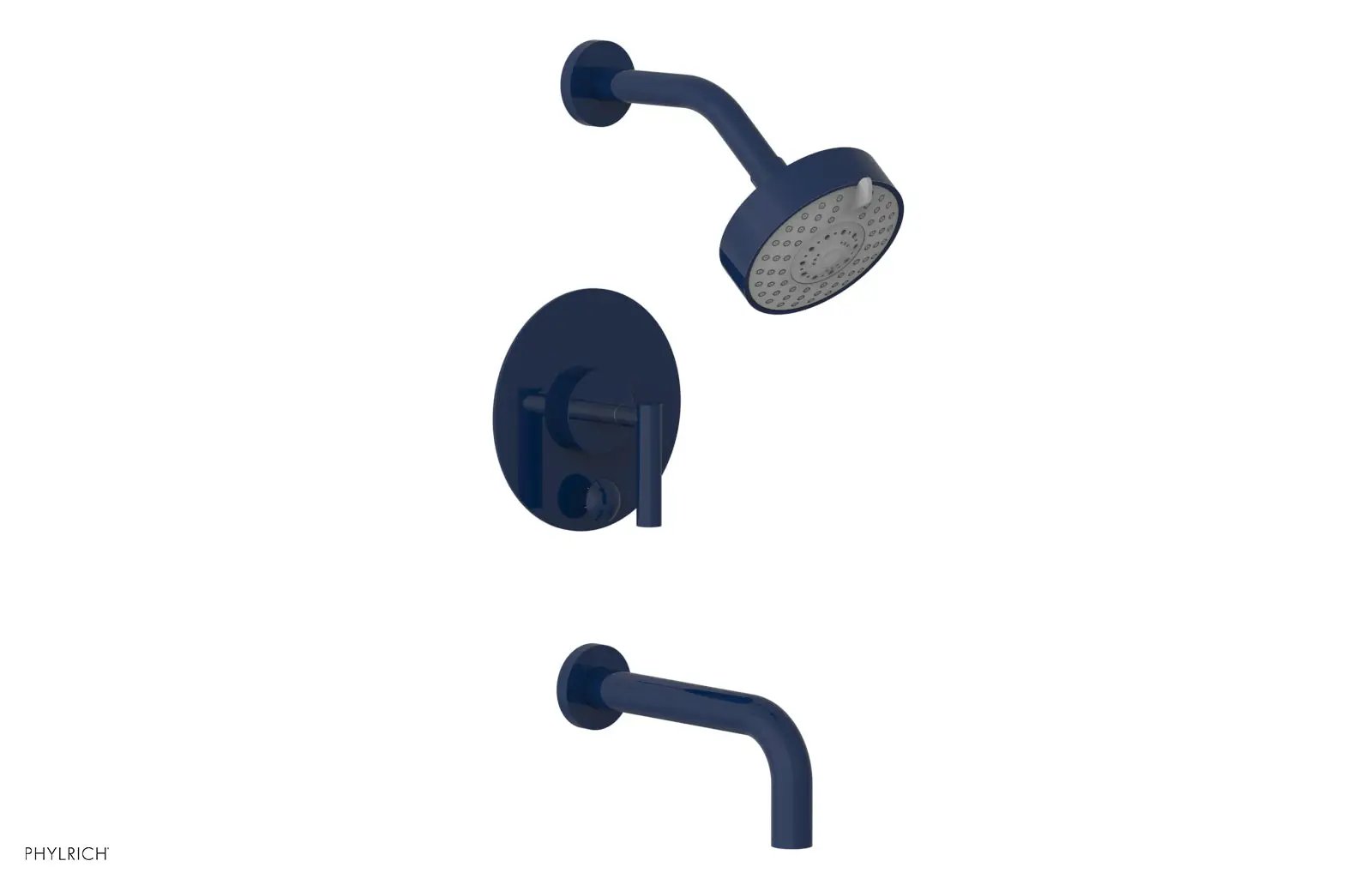 Phylrich TRANSITION Pressure Balance Tub & Shower Set 7 1/2" Spout - Lever Handle by Phylrich
