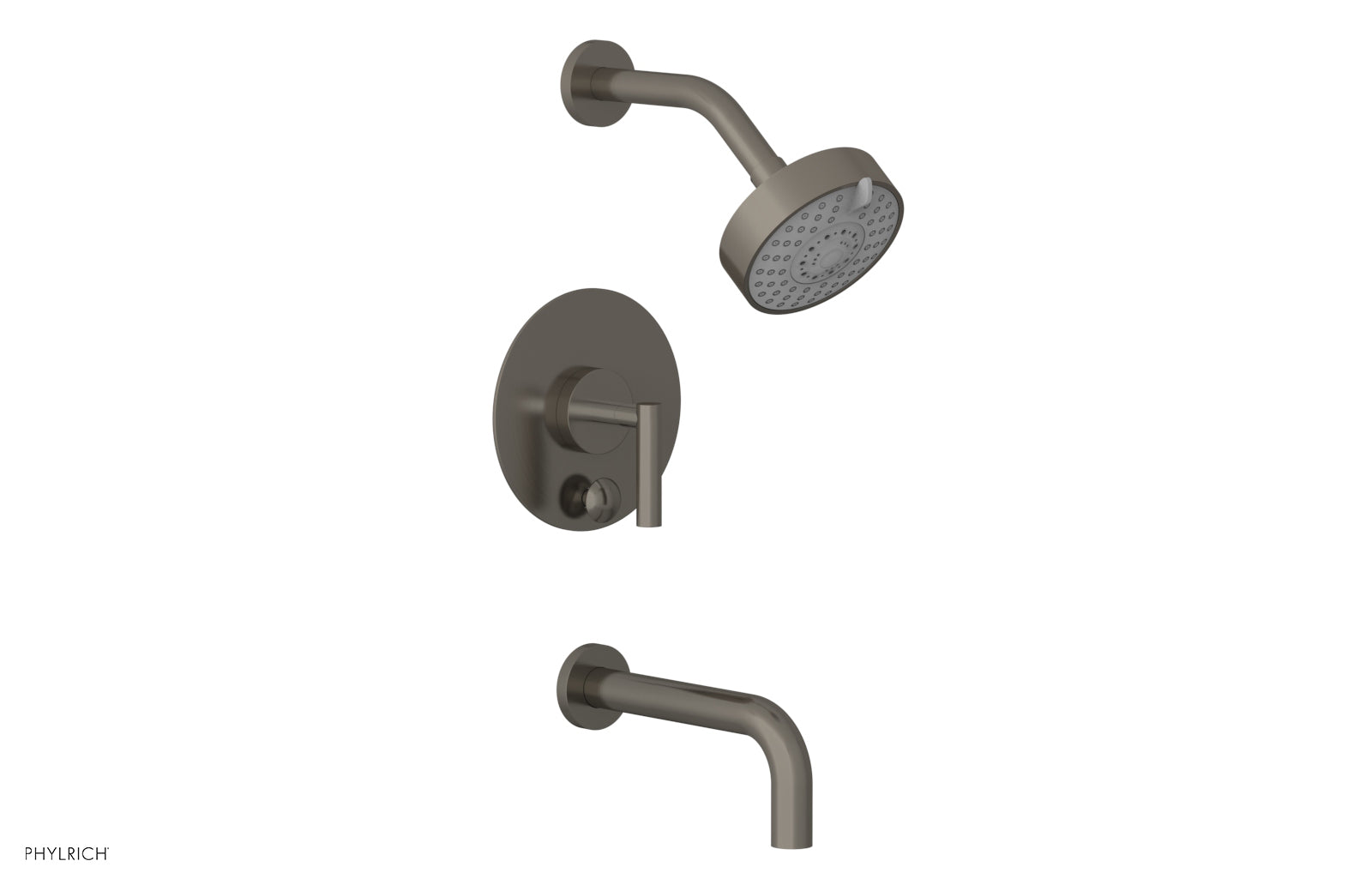 Phylrich TRANSITION Pressure Balance Tub & Shower Set 7 1/2" Spout - Lever Handle