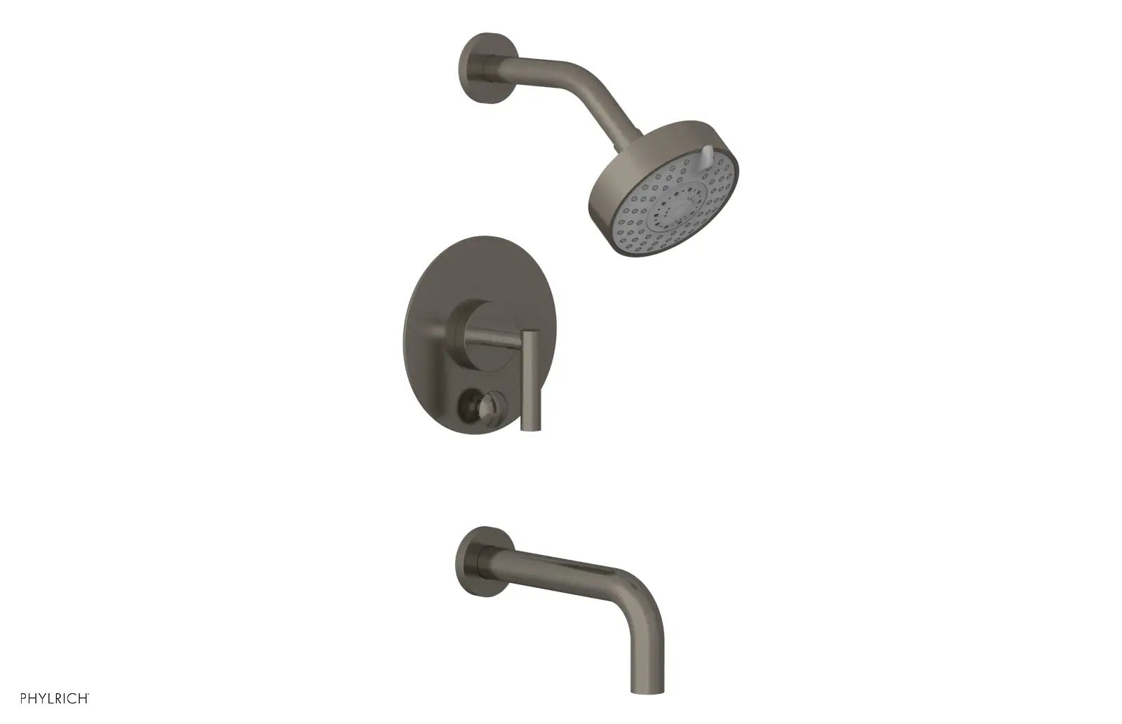 Phylrich TRANSITION Pressure Balance Tub & Shower Set 7 1/2" Spout - Lever Handle by Phylrich