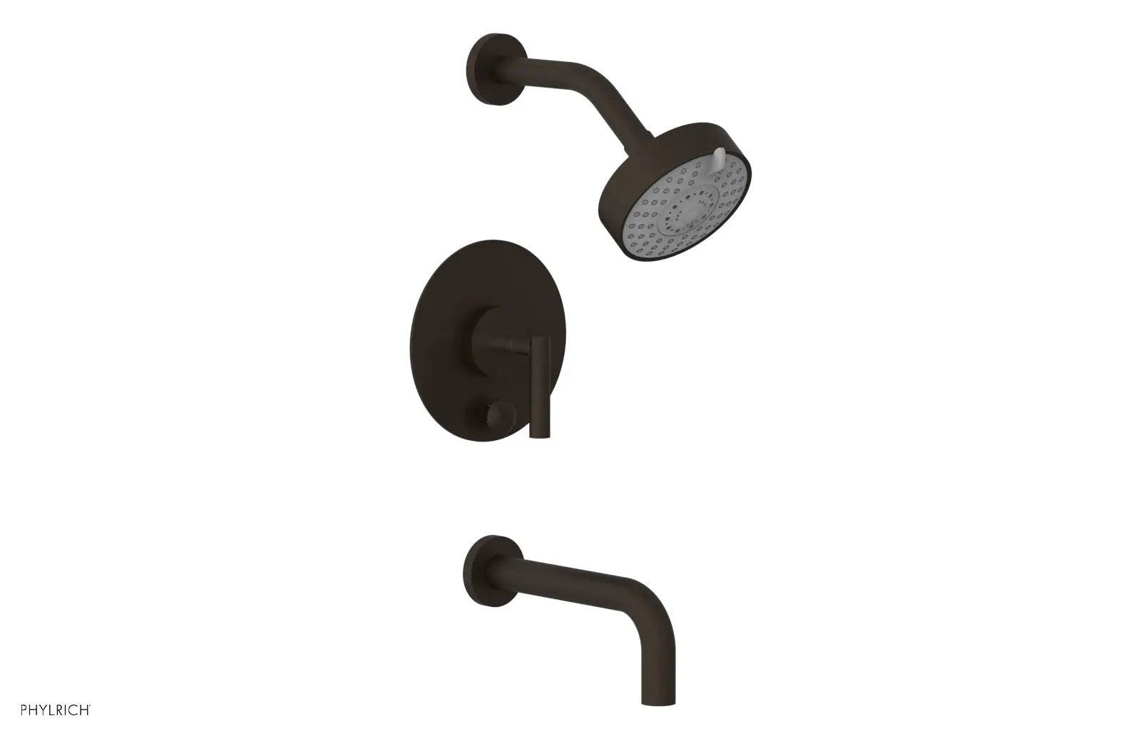Phylrich TRANSITION Pressure Balance Tub & Shower Set 7 1/2" Spout - Lever Handle by Phylrich
