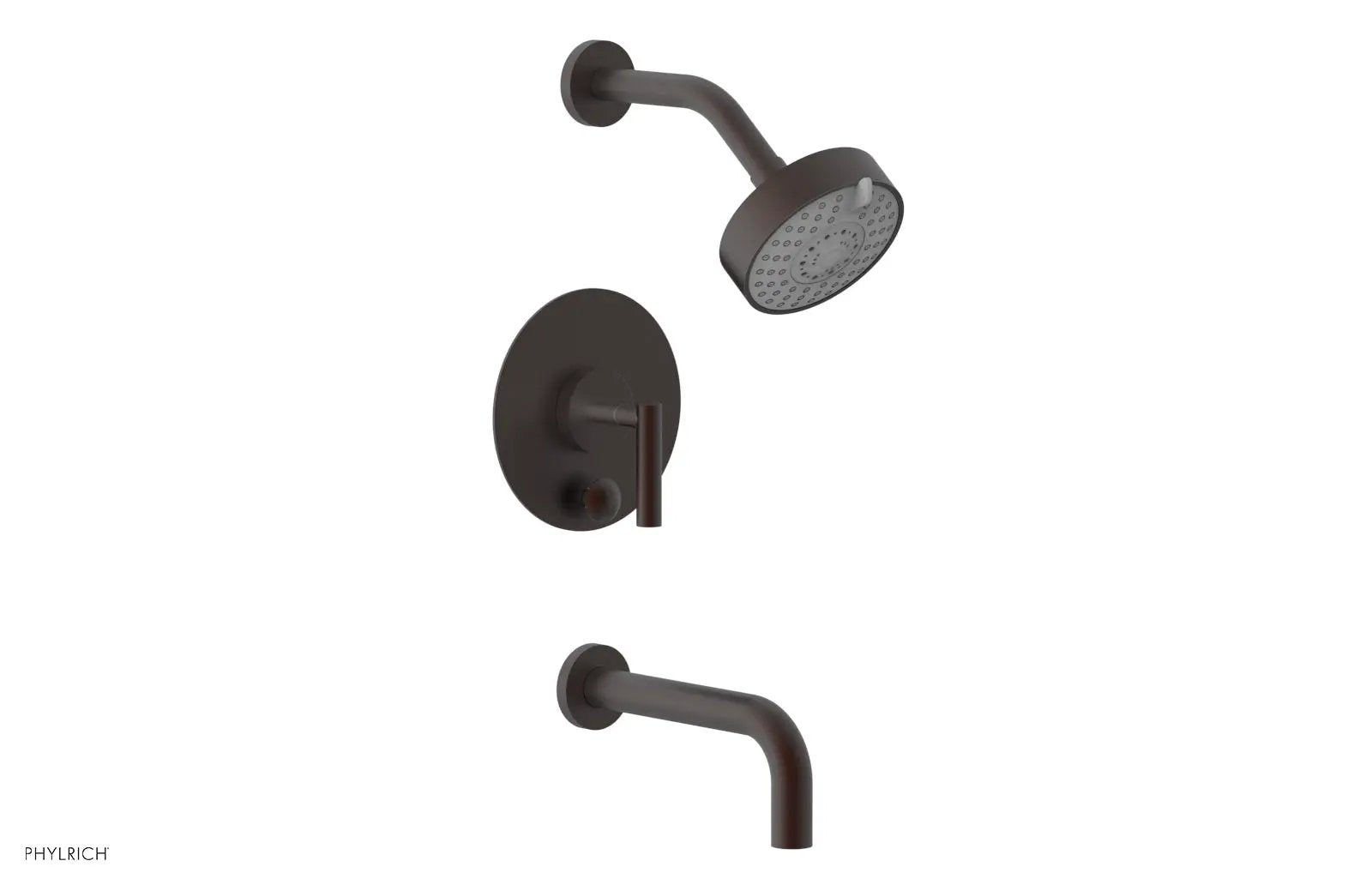 Phylrich TRANSITION Pressure Balance Tub & Shower Set 7 1/2" Spout - Lever Handle by Phylrich