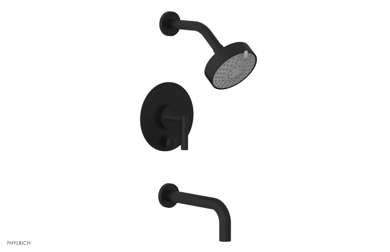 Phylrich TRANSITION Pressure Balance Tub & Shower Set 7 1/2" Spout - Lever Handle by Phylrich