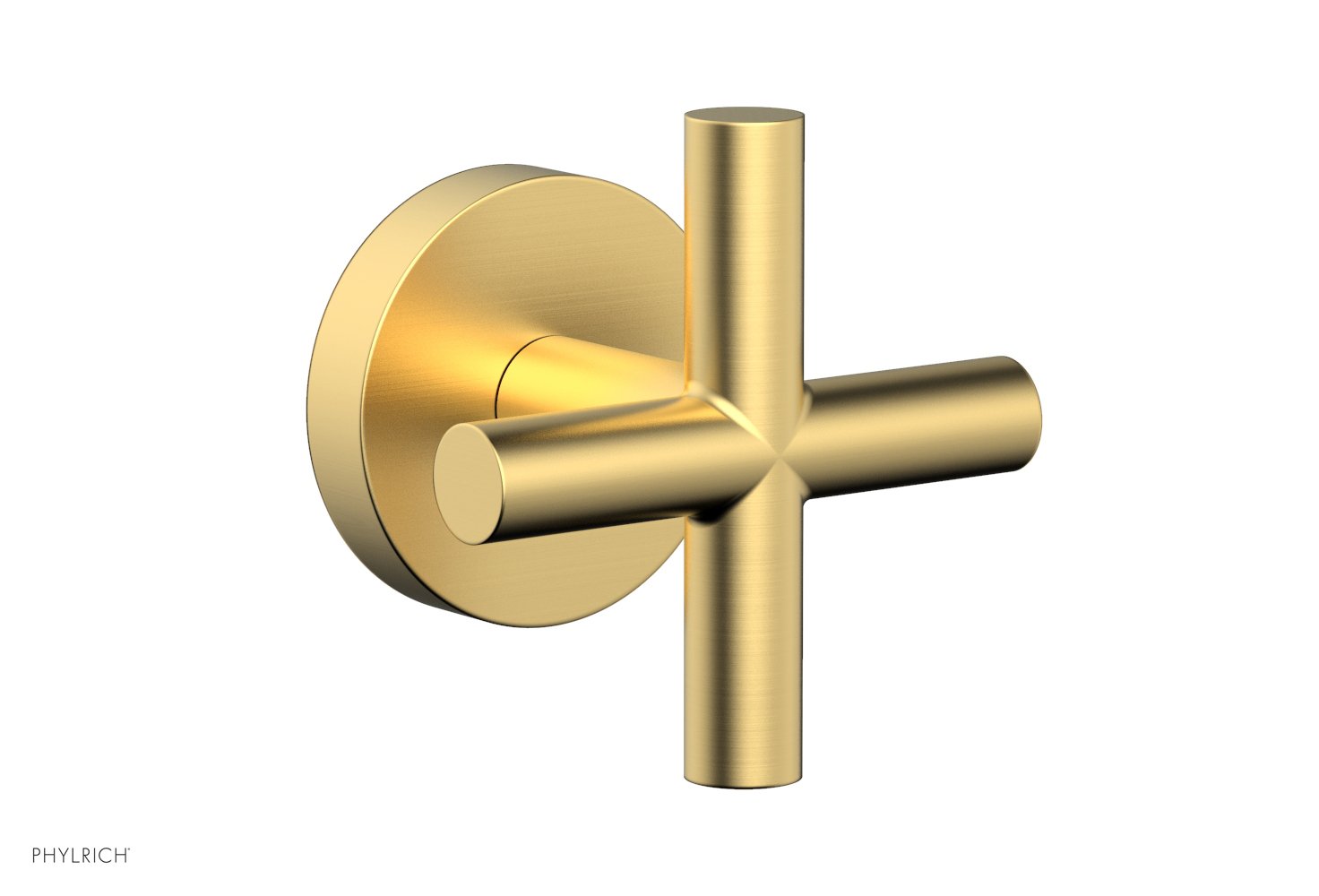 Phylrich TRANSITION Volume Control/Diverter Trim - Cross Handle by Phylrich