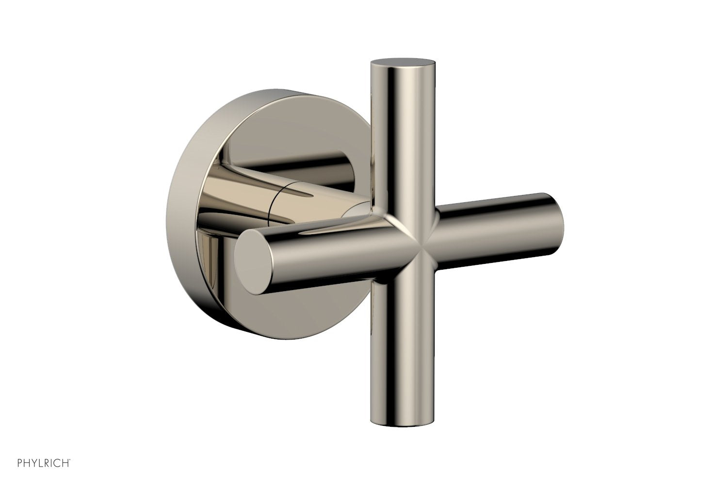 Phylrich TRANSITION Volume Control/Diverter Trim - Cross Handle