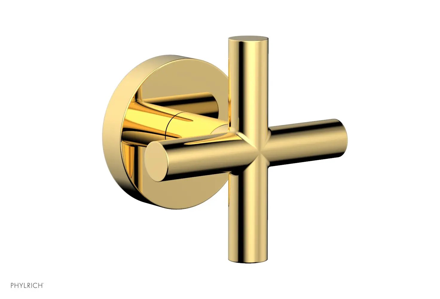 Phylrich TRANSITION Volume Control/Diverter Trim - Cross Handle by Phylrich