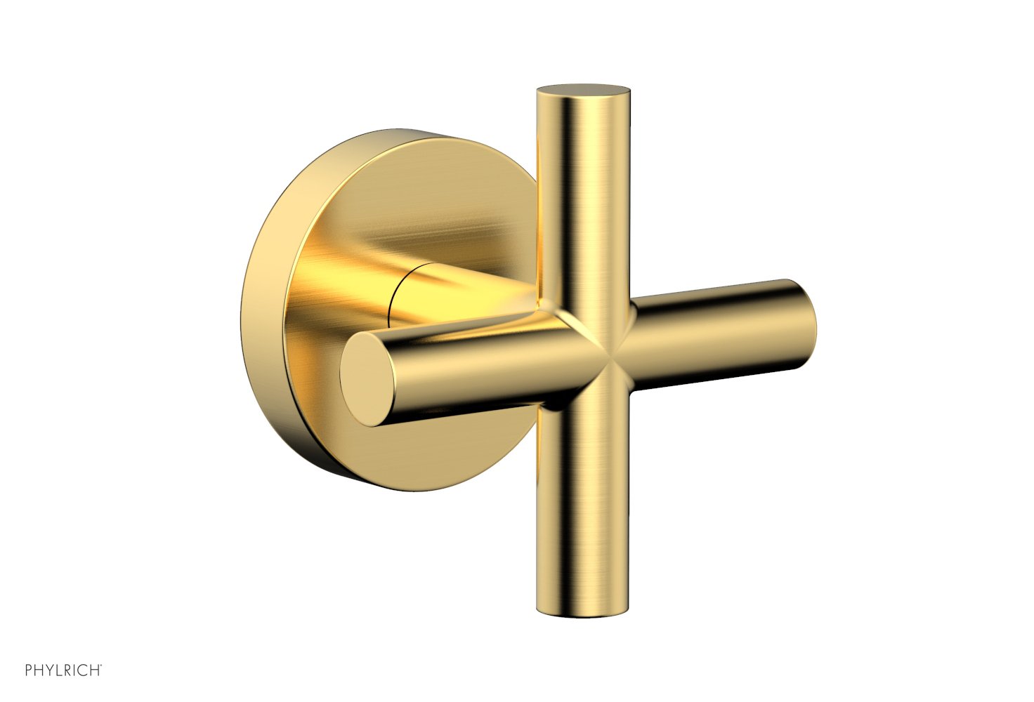 Phylrich TRANSITION Volume Control/Diverter Trim - Cross Handle by Phylrich