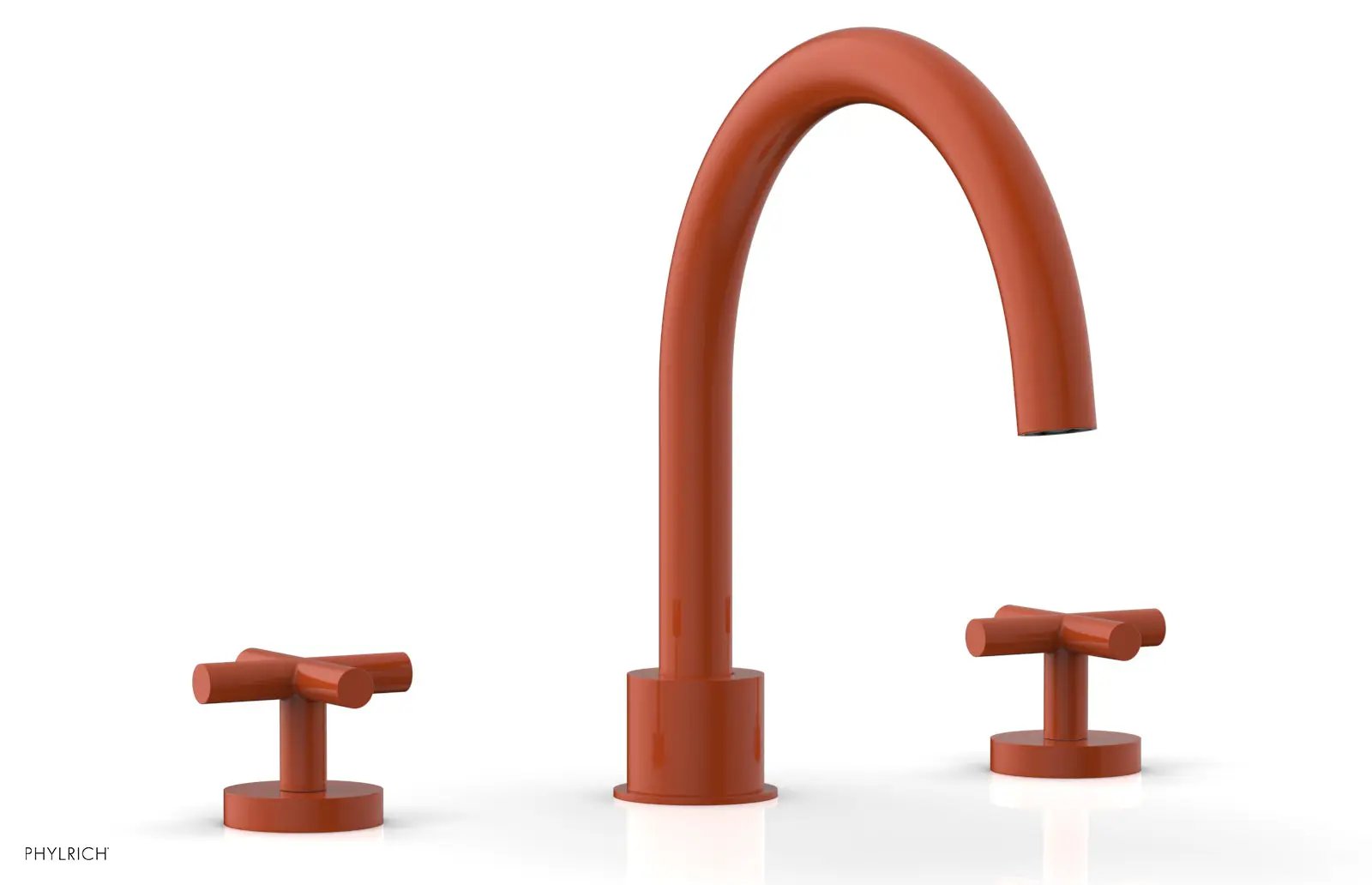 Phylrich TRANSITION Deck Tub Set - Cross Handles by Phylrich