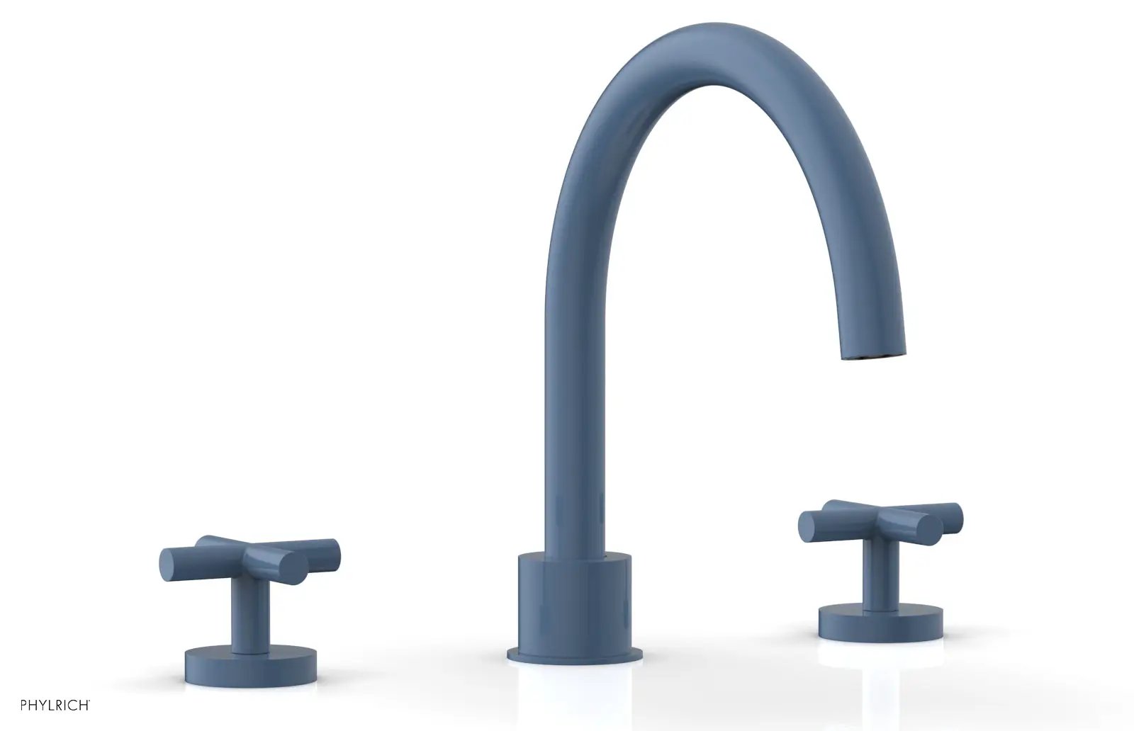 Phylrich TRANSITION Deck Tub Set - Cross Handles by Phylrich