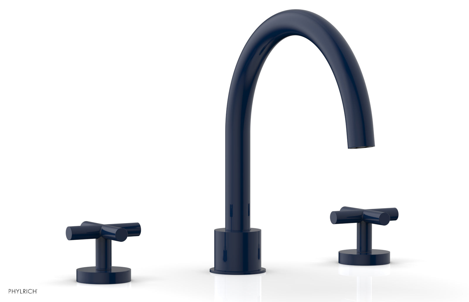 Phylrich TRANSITION Deck Tub Set - Cross Handles by Phylrich