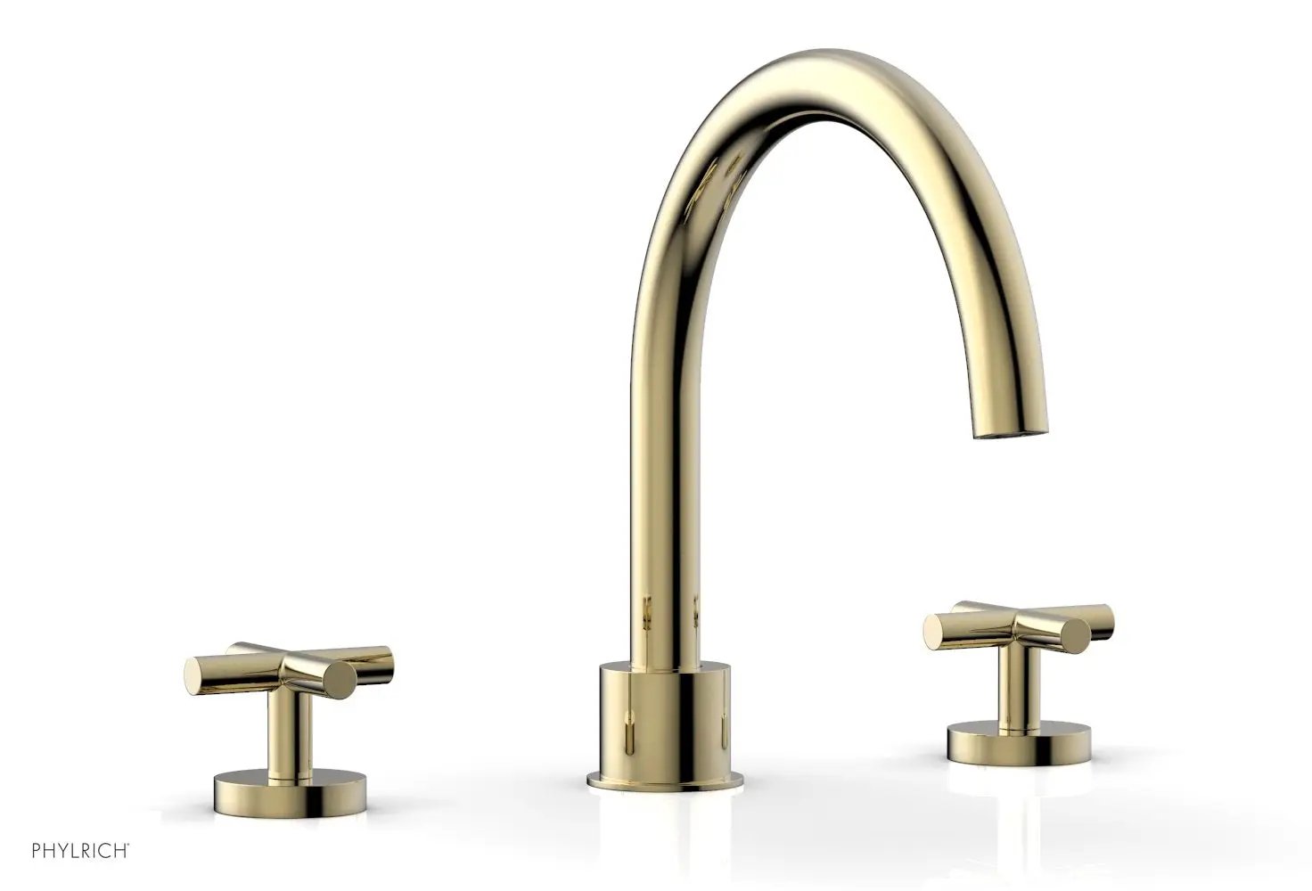 Phylrich TRANSITION Deck Tub Set - Cross Handles by Phylrich