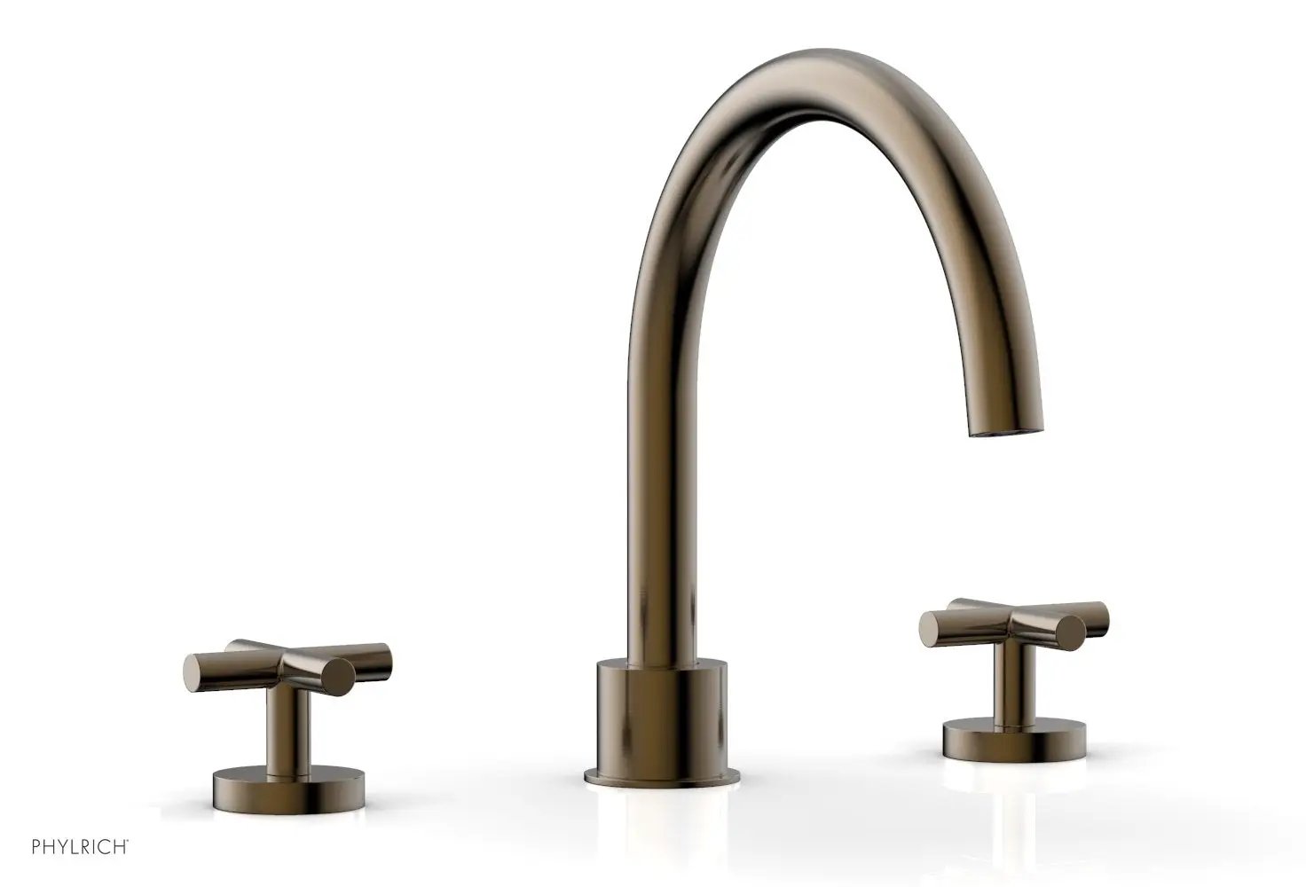 Phylrich TRANSITION Deck Tub Set - Cross Handles by Phylrich