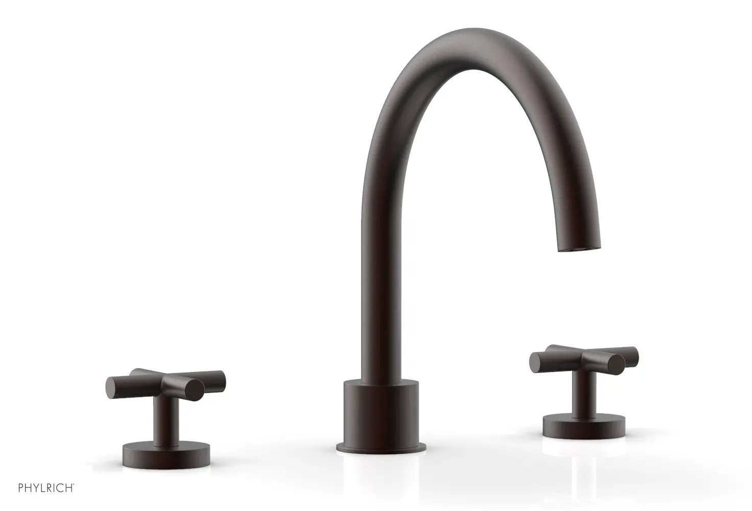 Phylrich TRANSITION Deck Tub Set - Cross Handles by Phylrich