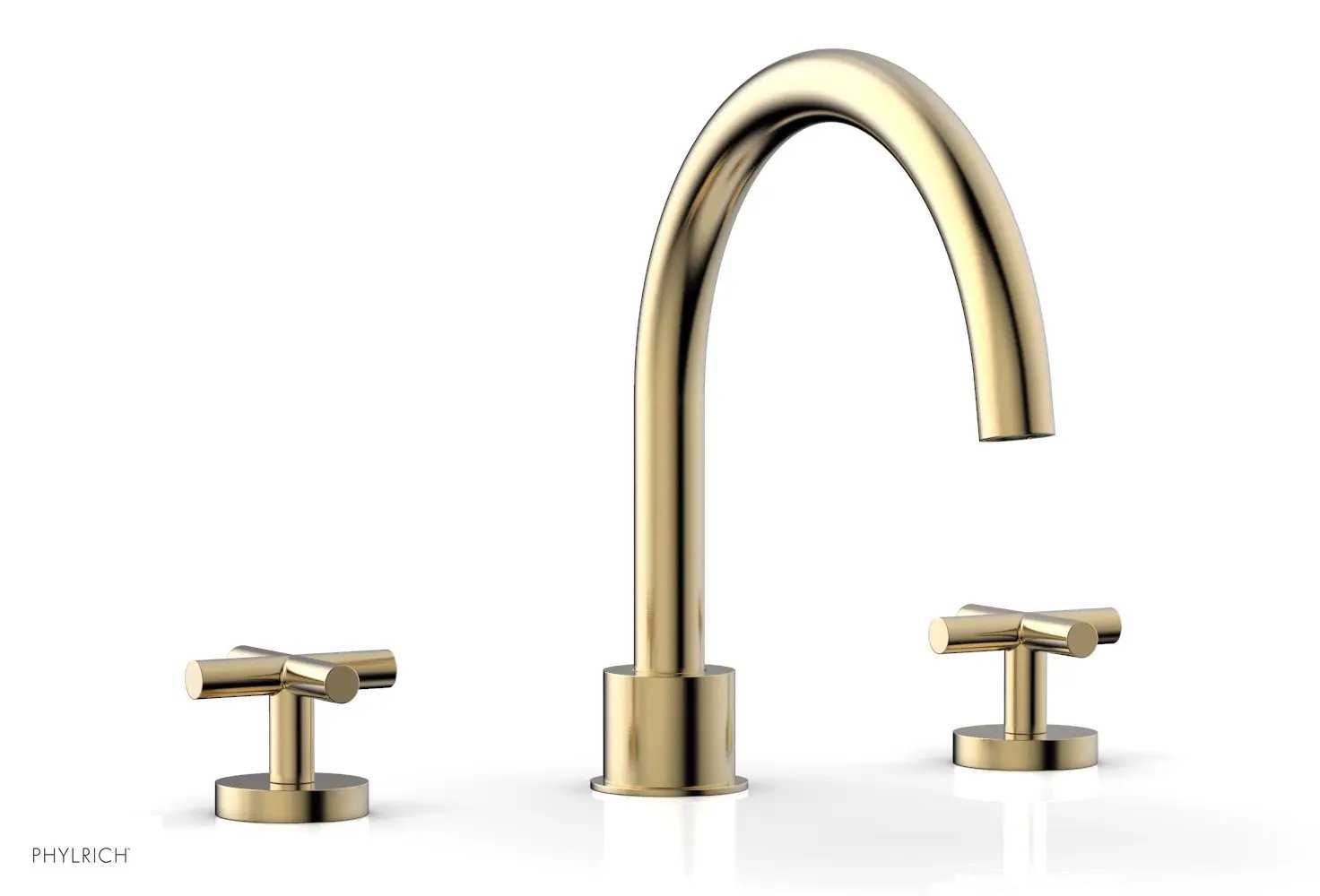 Phylrich TRANSITION Deck Tub Set - Cross Handles by Phylrich