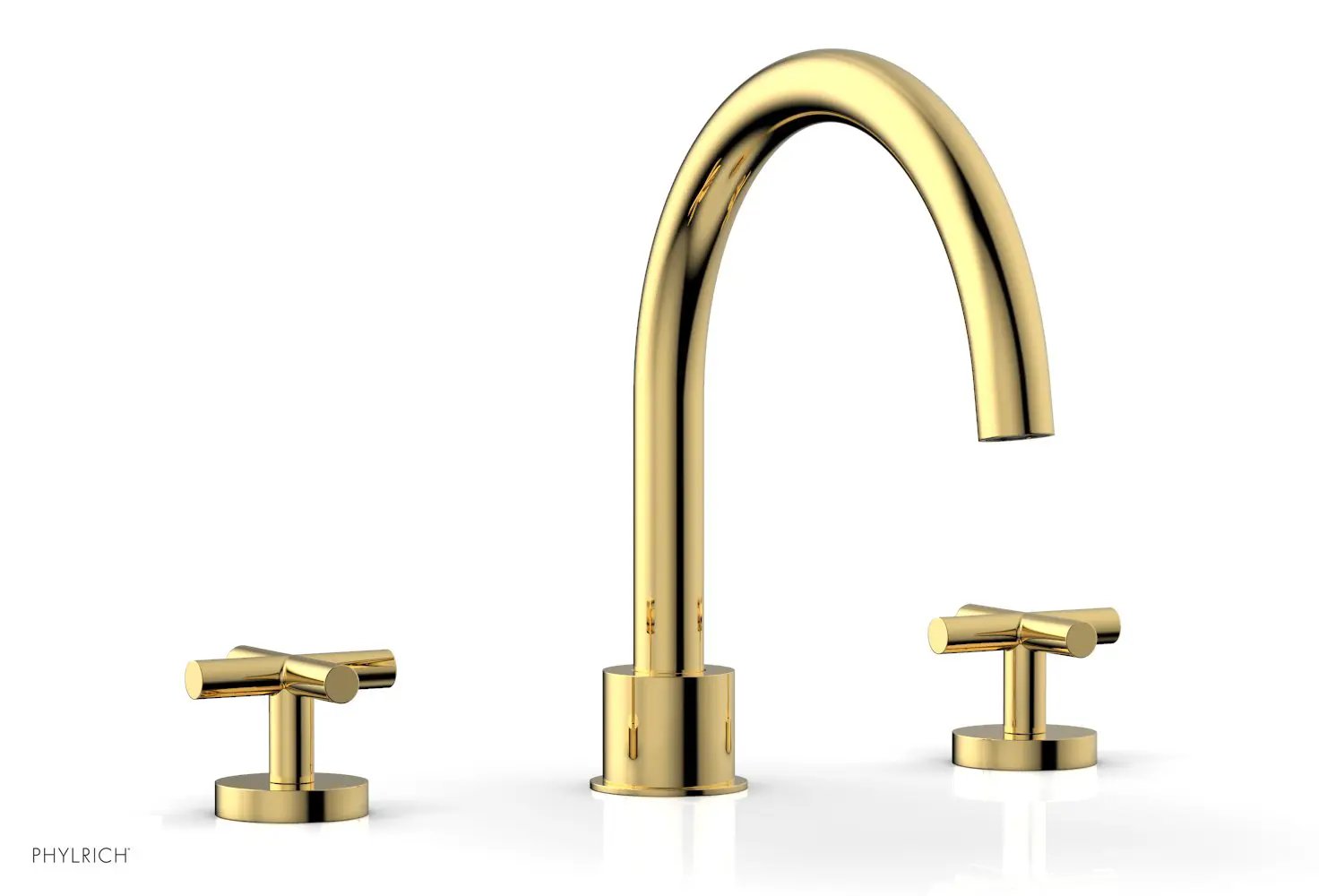 Phylrich TRANSITION Deck Tub Set - Cross Handles by Phylrich