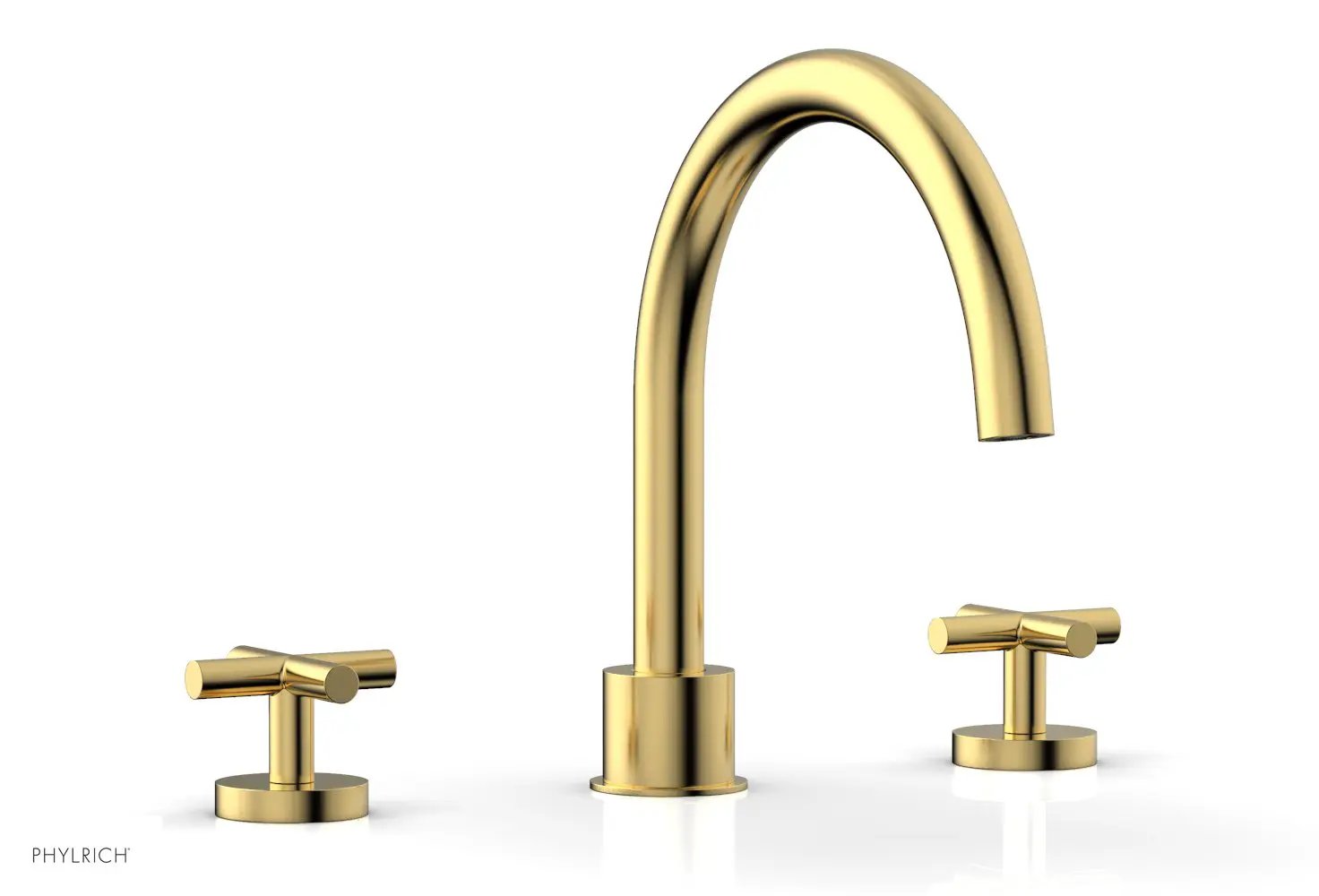 Phylrich TRANSITION Deck Tub Set - Cross Handles by Phylrich