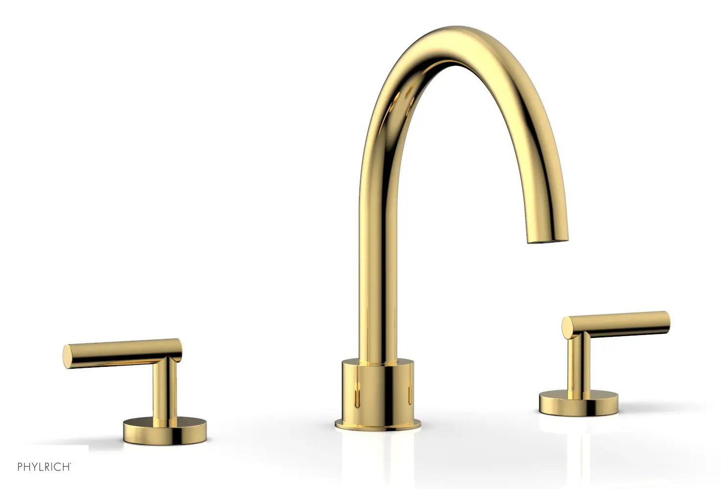 Phylrich TRANSITION Deck Tub Set - Lever Handles by Phylrich