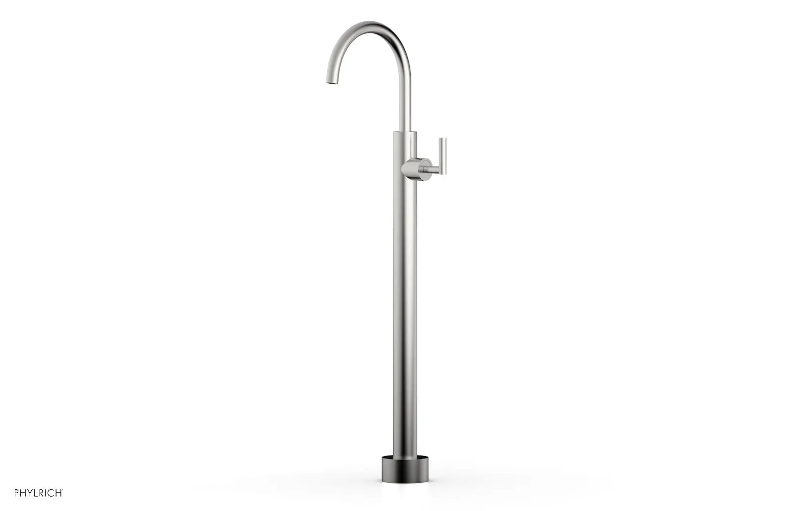Phylrich TRANSITION Tall Floor Mount Tub Filler - Lever Handle by Phylrich