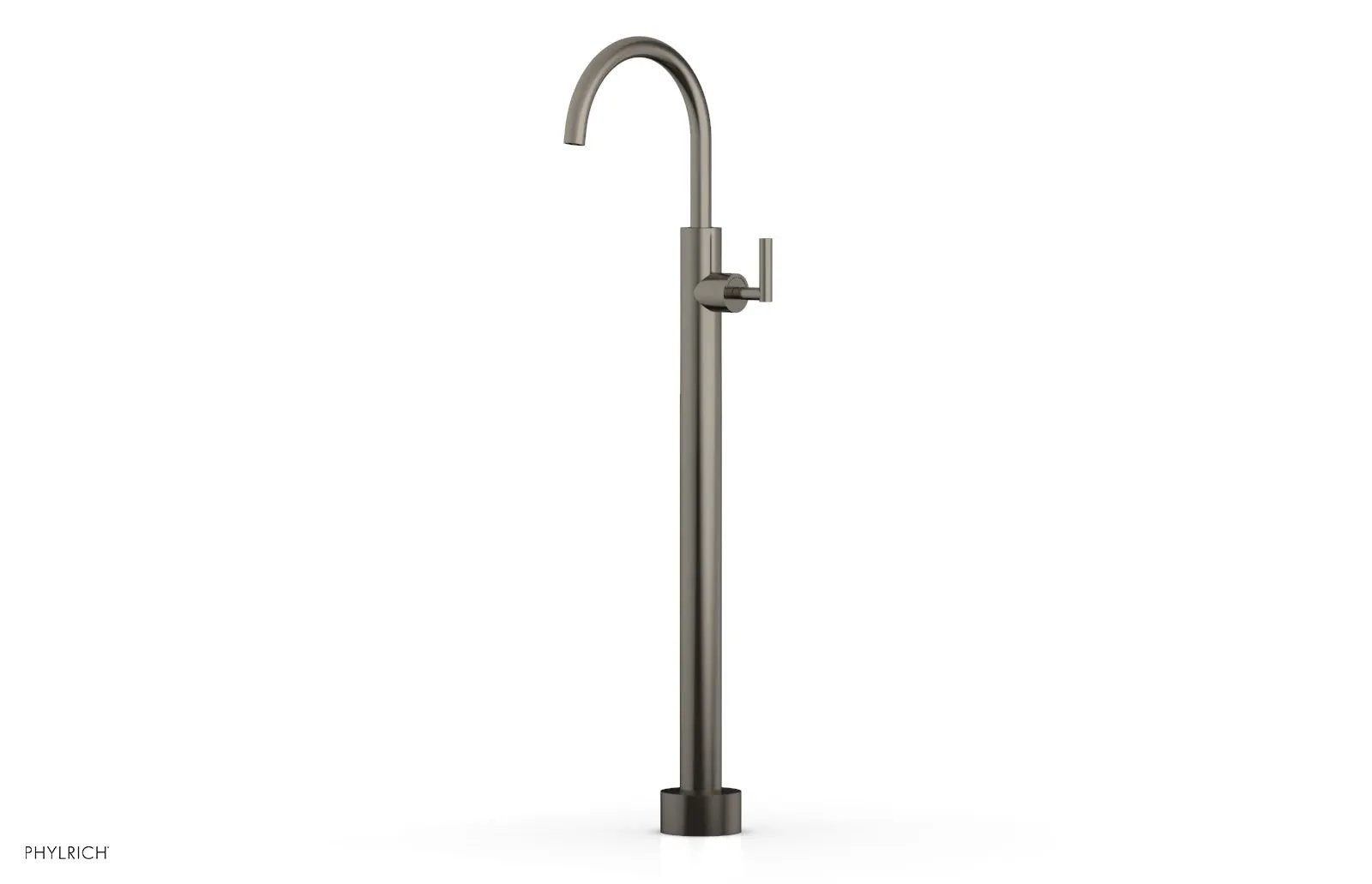 Phylrich TRANSITION Tall Floor Mount Tub Filler - Lever Handle by Phylrich