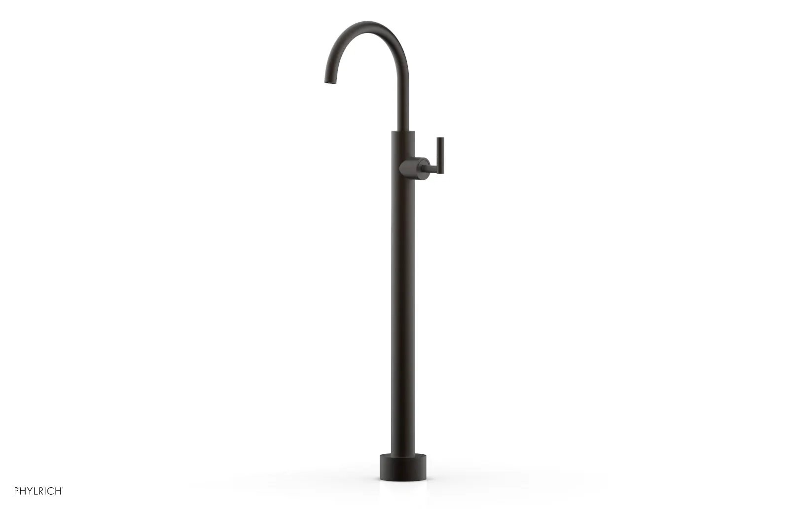 Phylrich TRANSITION Tall Floor Mount Tub Filler - Lever Handle by Phylrich
