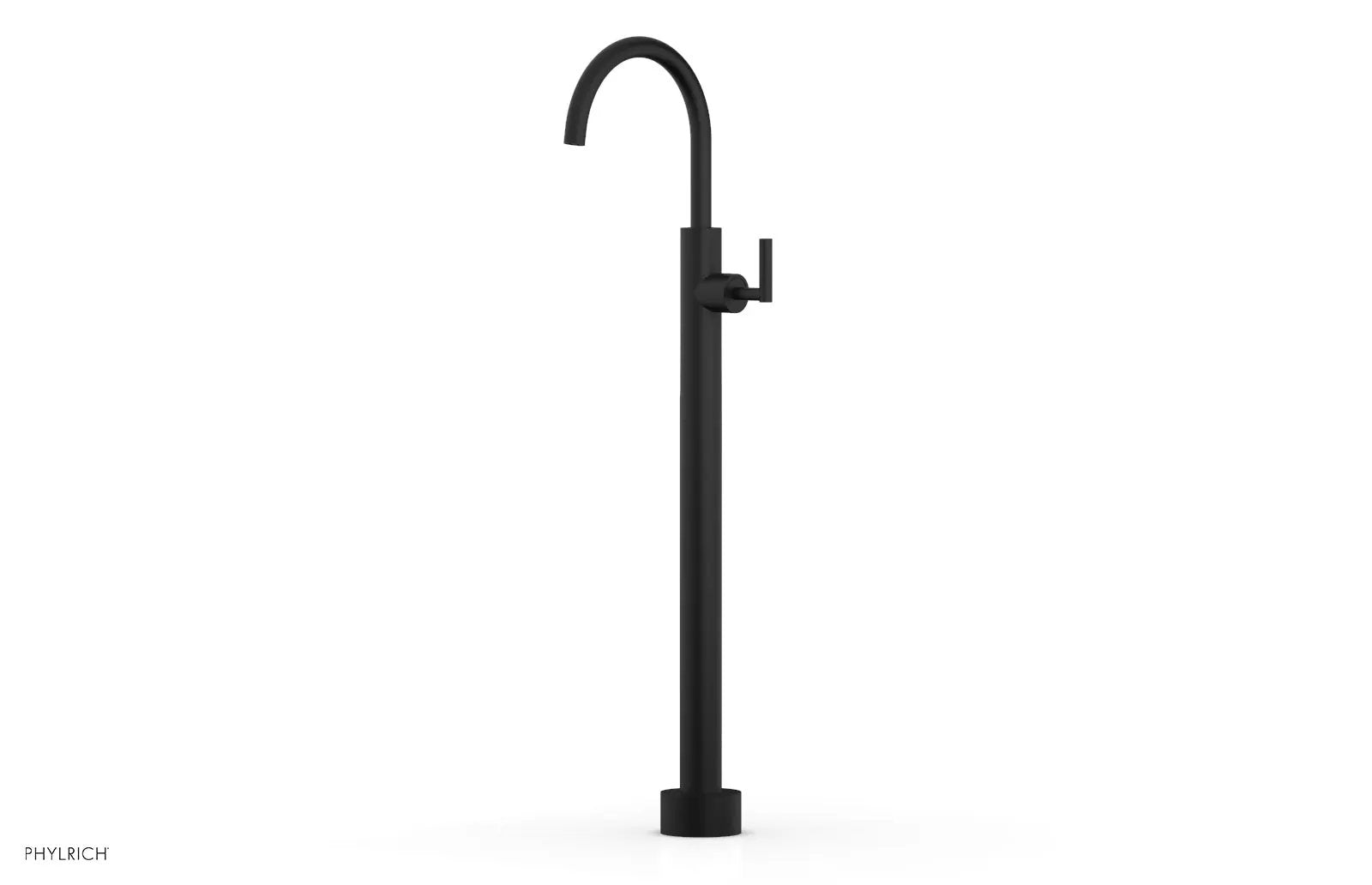 Phylrich TRANSITION Tall Floor Mount Tub Filler - Lever Handle by Phylrich