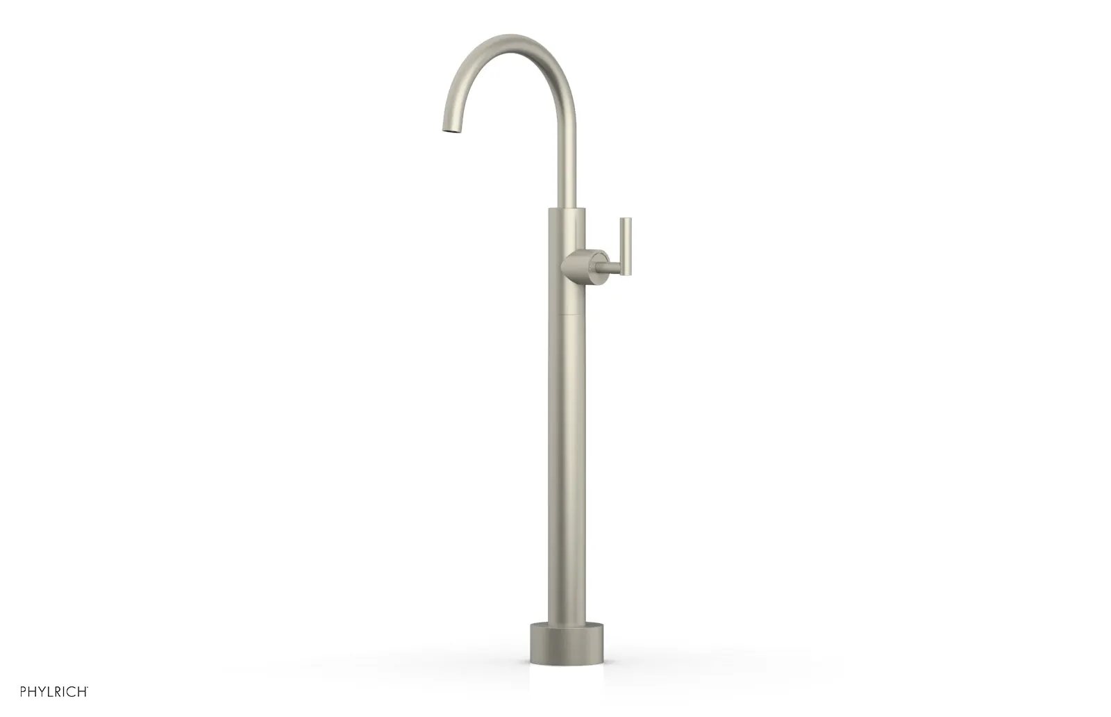 Phylrich TRANSITION Low Floor Mount Tub Filler - Lever Handle by Phylrich