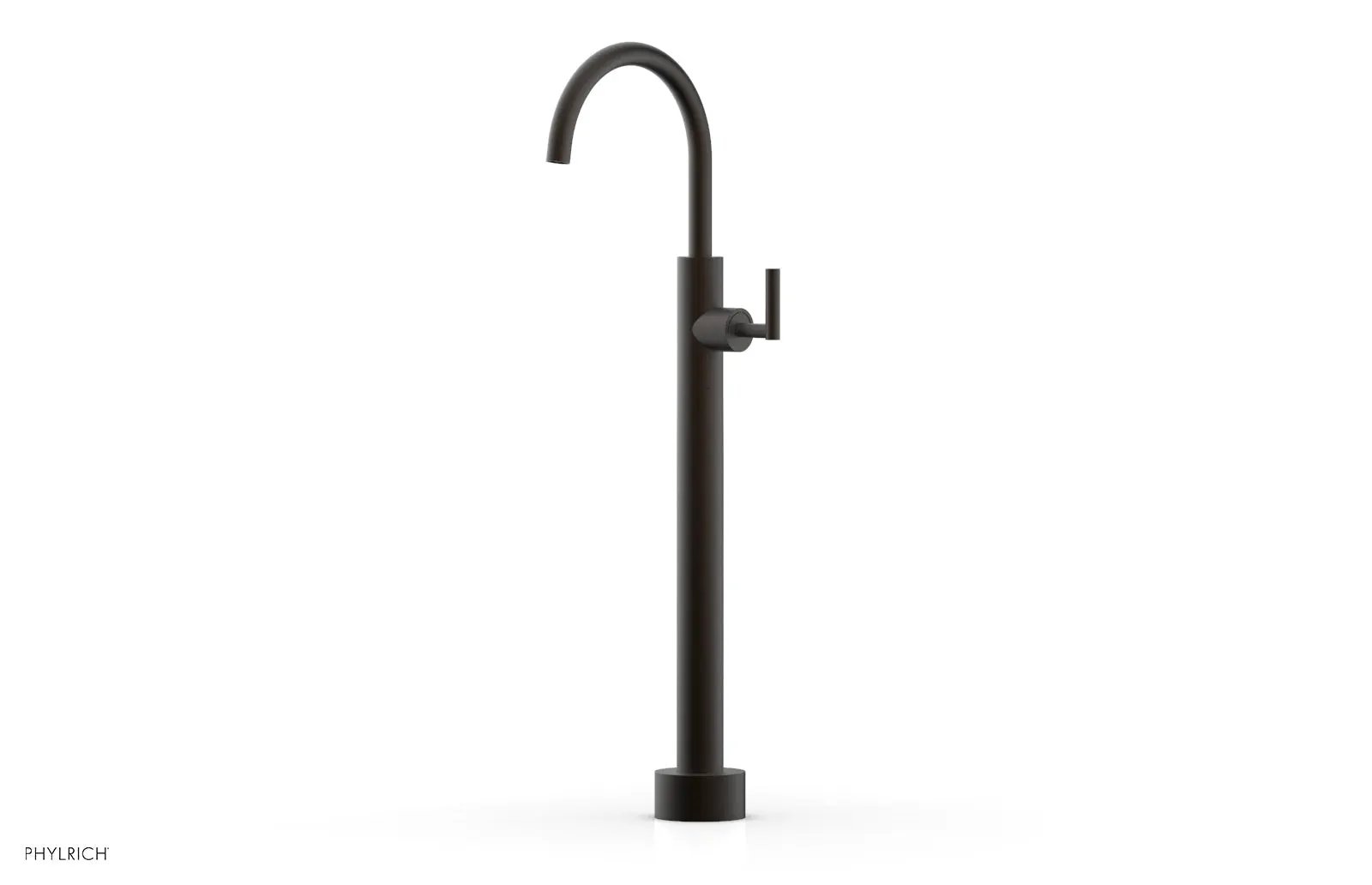 Phylrich TRANSITION Low Floor Mount Tub Filler - Lever Handle by Phylrich