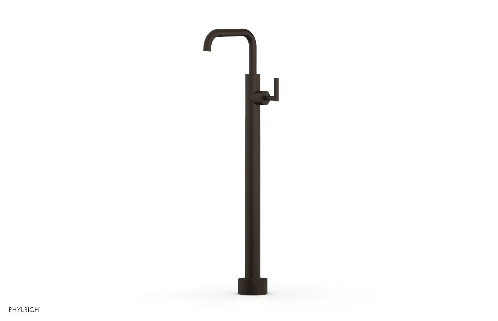 Phylrich TRANSITION Tall Floor Mount Tub Filler - Lever Handle by Phylrich