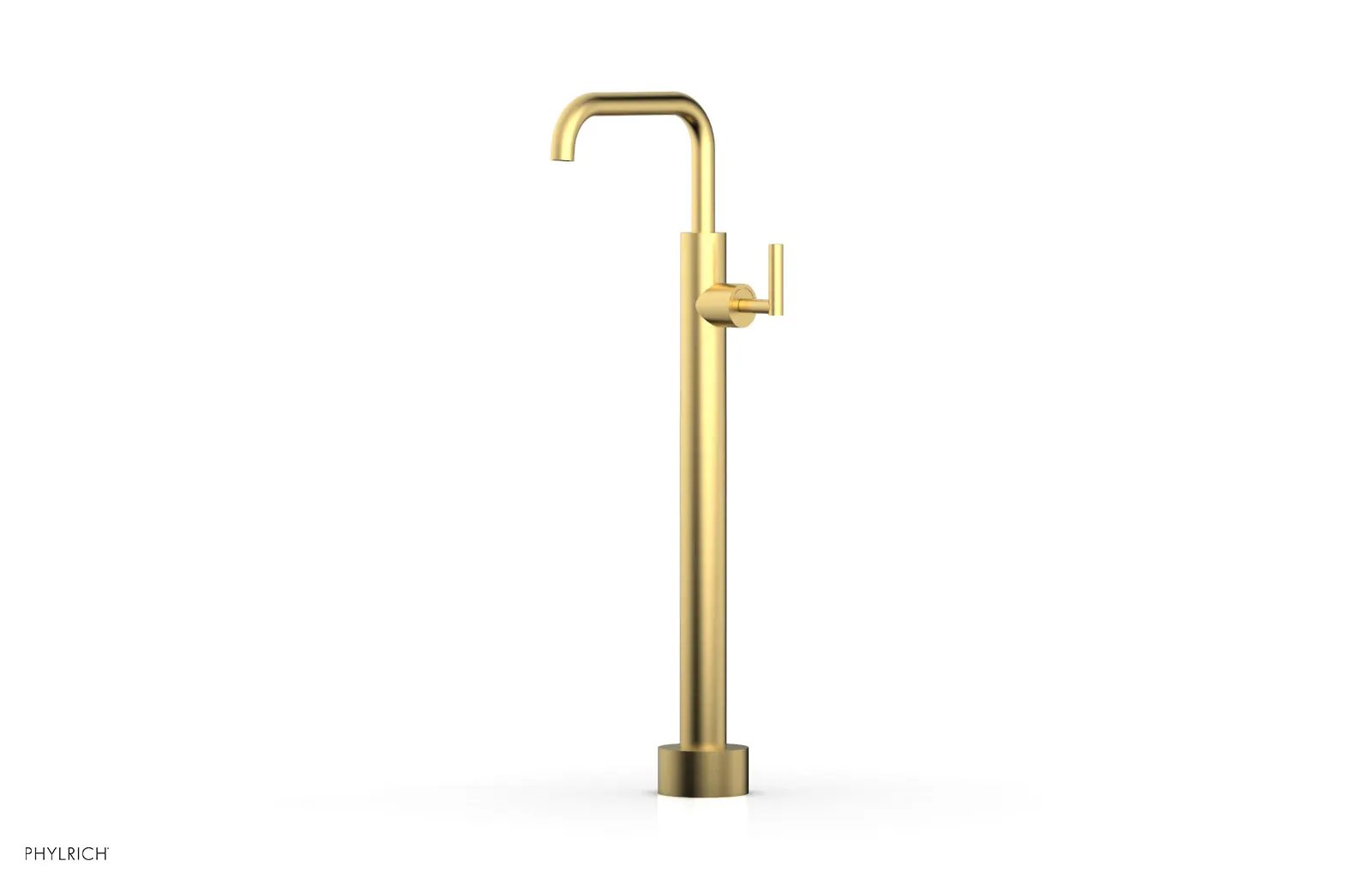 Phylrich TRANSITION Low Floor Mount Tub Filler - Lever Handle by Phylrich