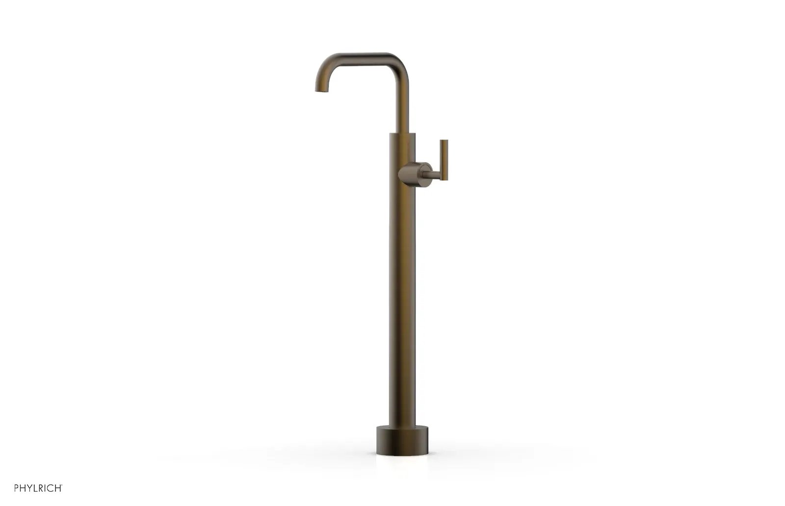 Phylrich TRANSITION Low Floor Mount Tub Filler - Lever Handle by Phylrich