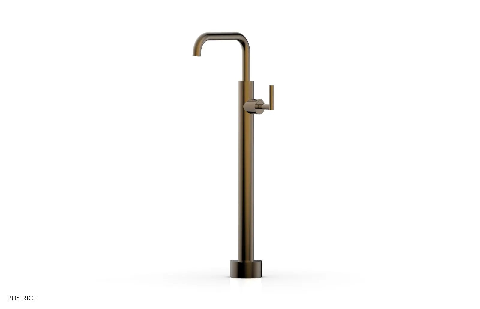 Phylrich TRANSITION Low Floor Mount Tub Filler - Lever Handle by Phylrich