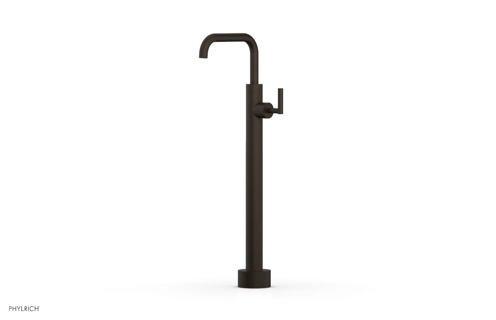 Phylrich TRANSITION Low Floor Mount Tub Filler - Lever Handle by Phylrich
