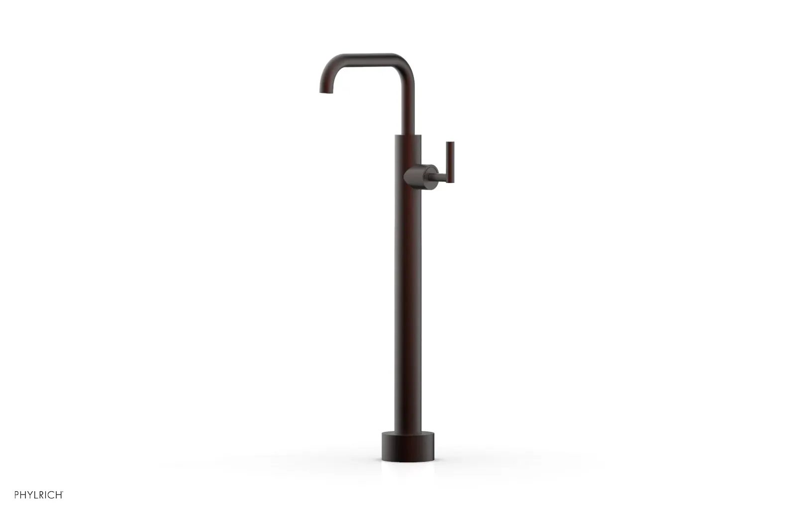 Phylrich TRANSITION Low Floor Mount Tub Filler - Lever Handle by Phylrich