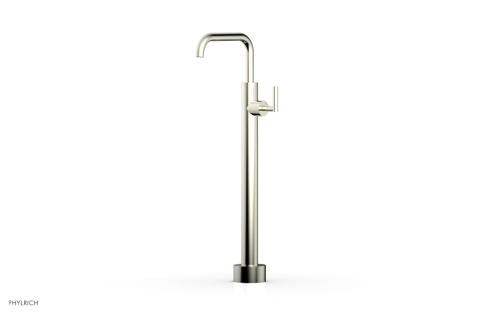 Phylrich TRANSITION Low Floor Mount Tub Filler - Lever Handle