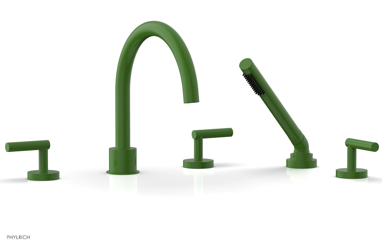 Phylrich TRANSITION Deck Tub Set with Hand Shower - Lever Handles by Phylrich
