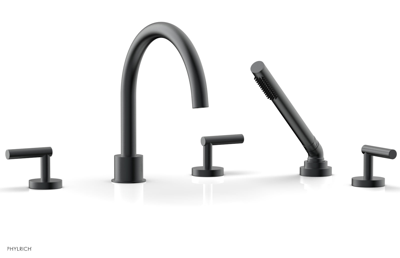 Phylrich TRANSITION Deck Tub Set with Hand Shower - Lever Handles by Phylrich