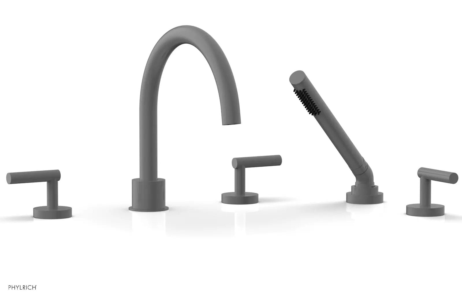 Phylrich TRANSITION Deck Tub Set with Hand Shower - Lever Handles by Phylrich