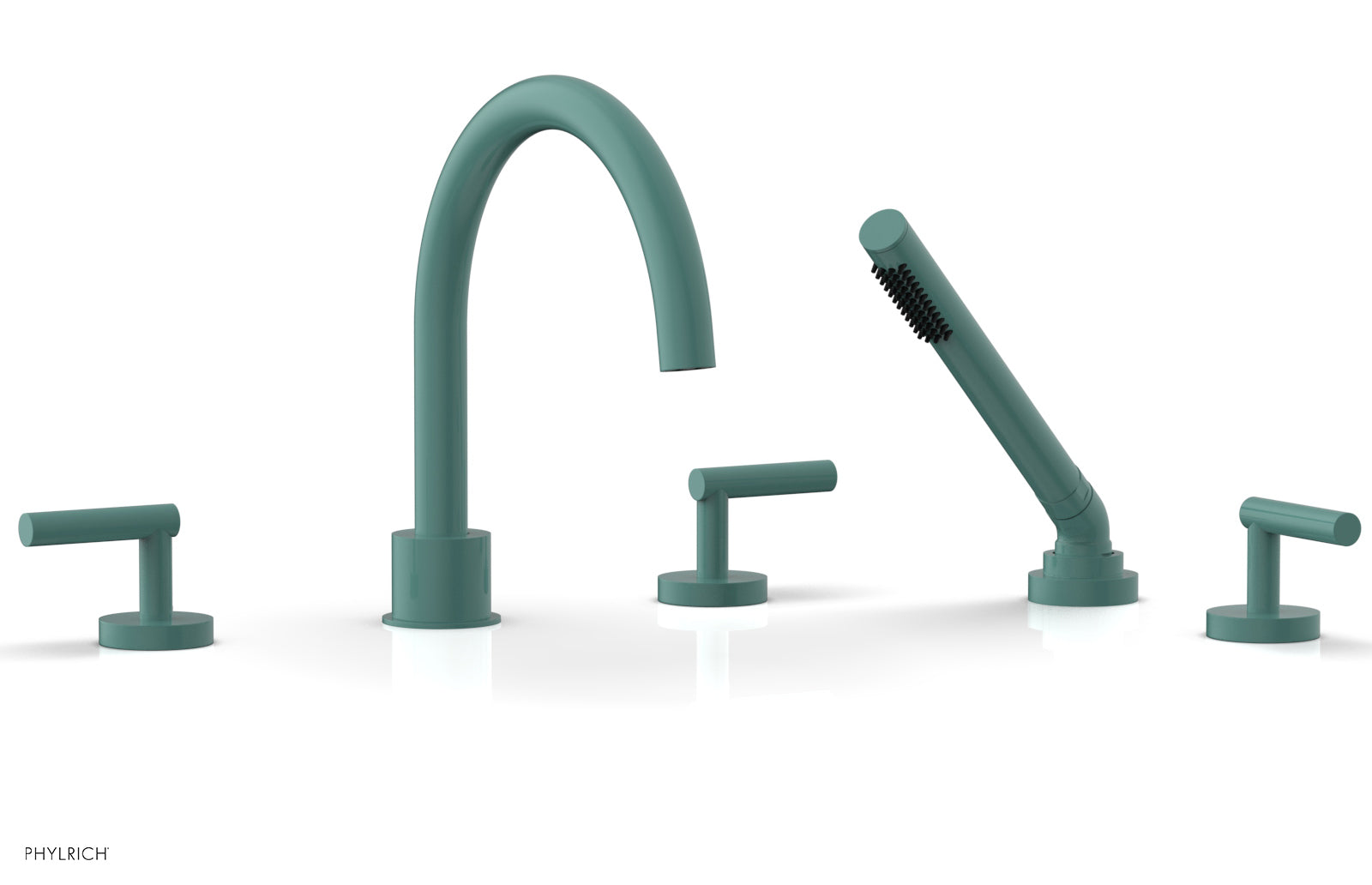 Phylrich TRANSITION Deck Tub Set with Hand Shower - Lever Handles by Phylrich