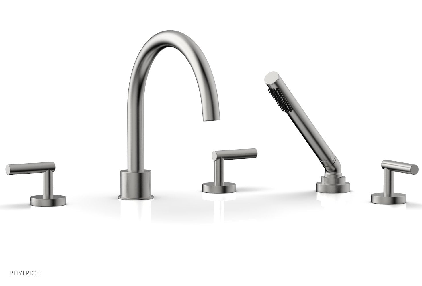 Phylrich TRANSITION Deck Tub Set with Hand Shower - Lever Handles by Phylrich