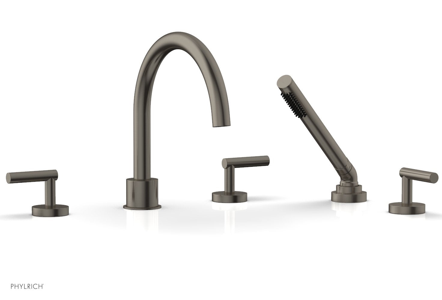 Phylrich TRANSITION Deck Tub Set with Hand Shower - Lever Handles by Phylrich