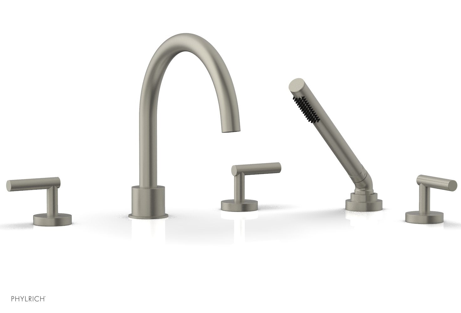 Phylrich TRANSITION Deck Tub Set with Hand Shower - Lever Handles by Phylrich